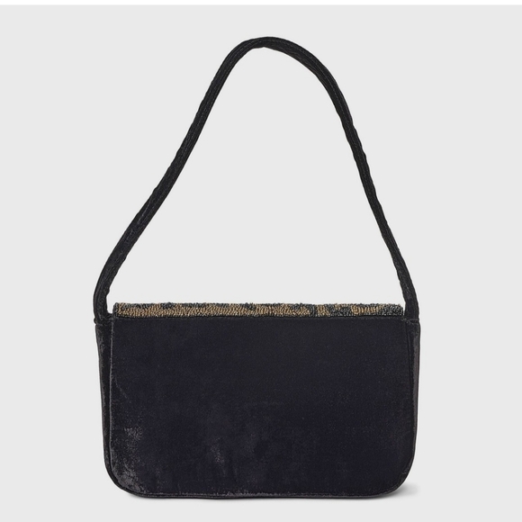 NWT Embellished Leopard Print Flap Shoulder Bag - Picture 4 of 5